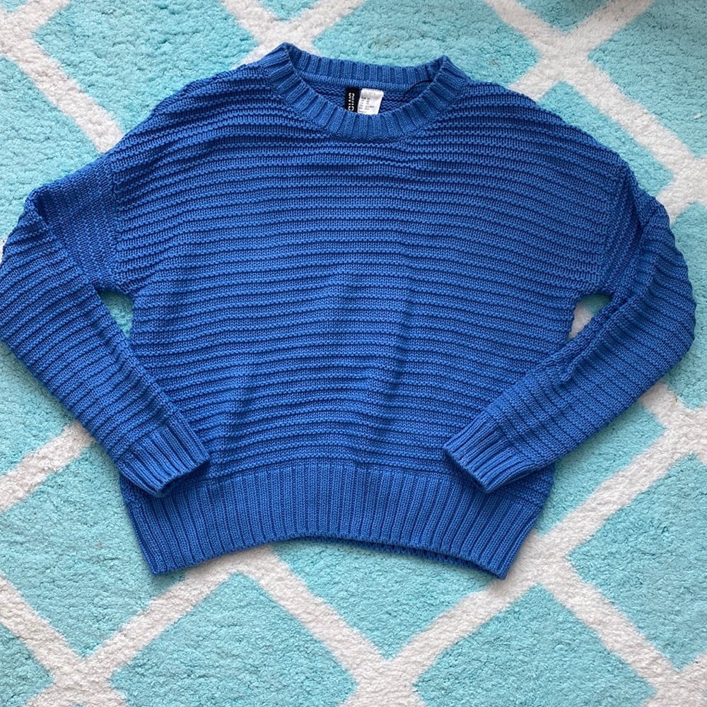 H&M Blue Sweater